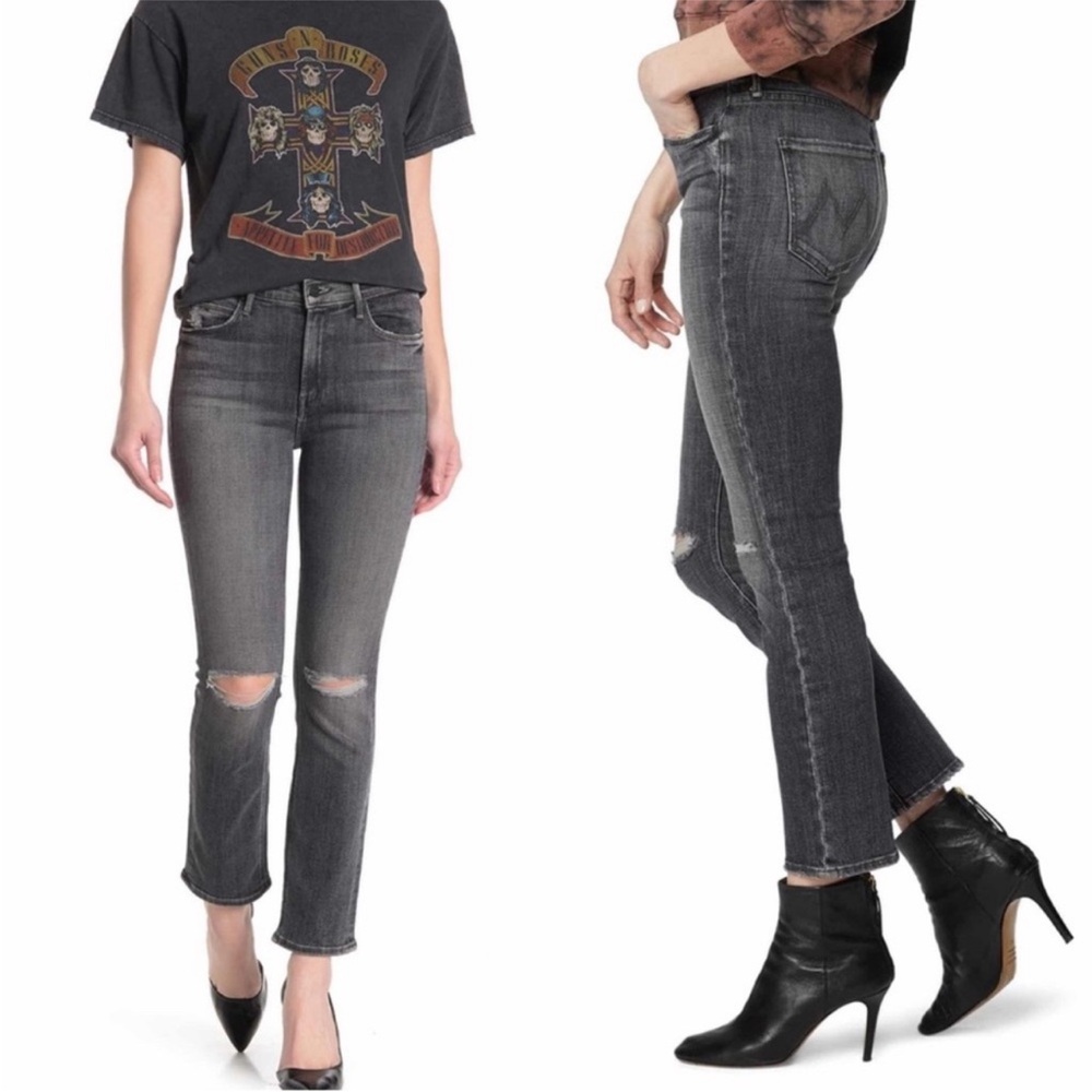 MOTHER The Midrise Dazzler jeans in Open Later Sz 27